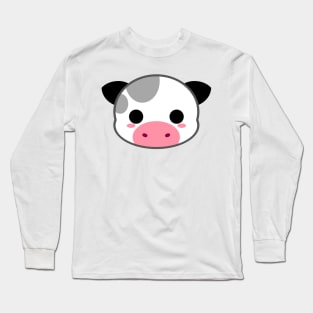 Cute Milk Cow Long Sleeve T-Shirt